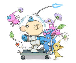 alph (pikmin) from pikmin (series) by naru (wish field)