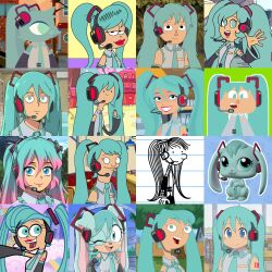 hatsune miku from adventure time