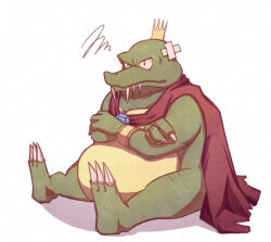 king k. rool from donkey kong (series)