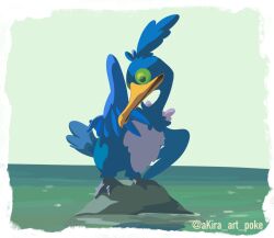 cramorant from pokemon by akira (akira art poke)