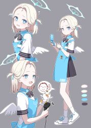 sensei (blue archive) from blue archive by vector (dmlddmld00)