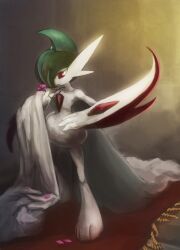 gallade from pokemon by yorujisa yuuto