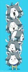 temmie from undertale by ko-on (ningen zoo)