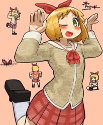 annaka haruna from nichijou by bone nigi