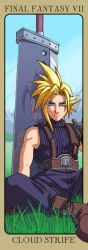 cloud strife from final fantasy by risachantag