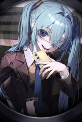 hatsune miku from monitoring (vocaloid)