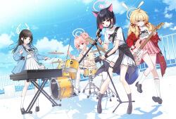kazusa (band) (blue archive) from blue archive by juna