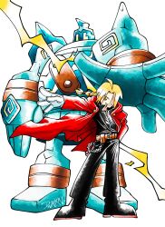 edward elric from fullmetal alchemist by dwalkn