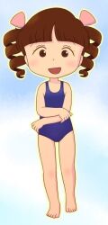 jougasaki himeko from chibi maruko-chan by yamanokonza