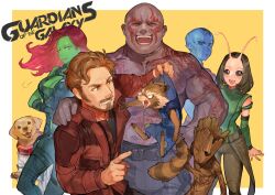drax the destroyer from guardians of the galaxy by tapioka chaso