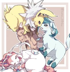 glaceon from pokemon by suna k0nbu