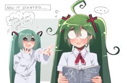 hatsune miku from confessions of a rotten girl (vocaloid)