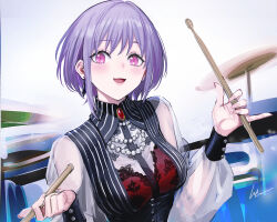 yuutenji nyamu from bang dream! by infukun