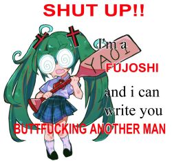 hatsune miku from confessions of a rotten girl (vocaloid)