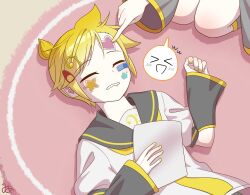kagamine len from vocaloid