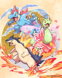 feraligatr from pokemon by kelvin-trainerk