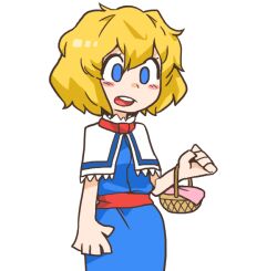 alice margatroid from cookie (touhou)