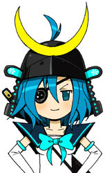 onegai blue from onegai! ranking by maso (ascii art)