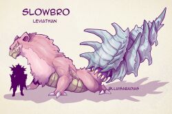 slowbro from monster hunter (series) by lluisabadias