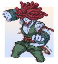 salamander coral from final fantasy by graysheartart