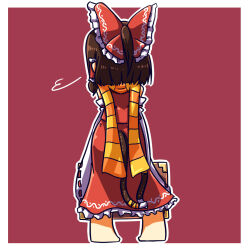 hakurei reimu from cookie (touhou)