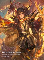 claude von riegan from fire emblem by egawa akira