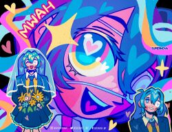 hatsune miku from monitoring (vocaloid)