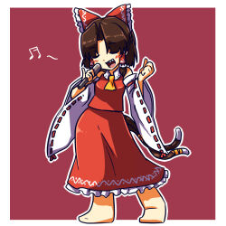 hakurei reimu from cookie (touhou)