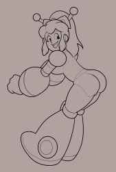 roll (mega man) from marvel vs. capcom by atomictiki