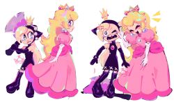 princess peach from mario power tennis by honguito