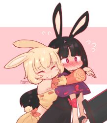 rabbit and steel fan art