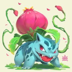ivysaur from pokemon by juandiegoleon
