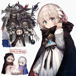 dark witch eleine from ender lilies quietus of the knights by beize (garbage)