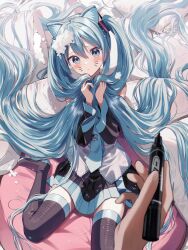 hatsune miku from vocaloid by pentagon (railgun ky1206)