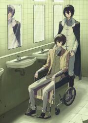 dazai osamu (bungou stray dogs) from bungou stray dogs