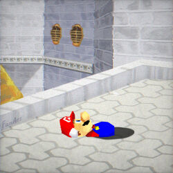 mario from super mario 64 by ya mari 6363