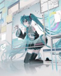 hatsune miku from vocaloid
