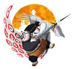 po (kung fu panda) from kung fu panda