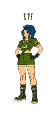 leona heidern from the king of fighters