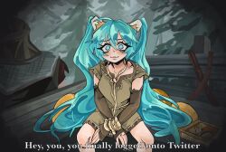 hatsune miku from the elder scrolls by kecchi0