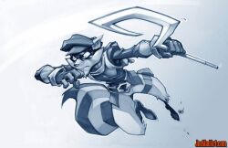 sly cooper from sly cooper (series) by joe madureira
