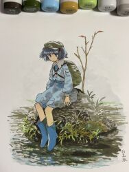 kawashiro nitori from touhou by shiratama (hockey)