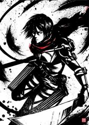 mikasa ackerman from shingeki no kyojin