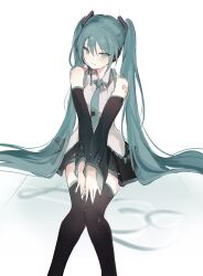 hatsune miku from vocaloid by lpip