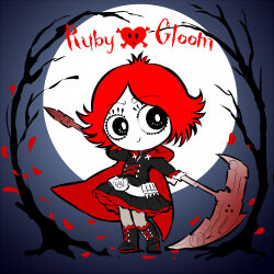 ruby gloom (character) from ruby gloom by iesupa