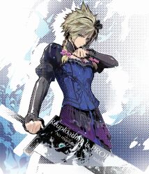 cloud strife from final fantasy by cofffee
