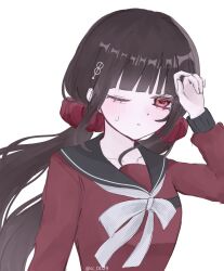 harukawa maki from danganronpa (series) by xiang gong