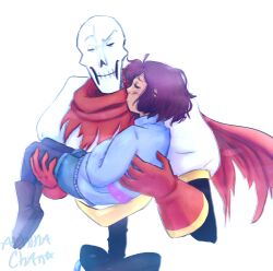 frisk (undertale) from undertale by athinachan