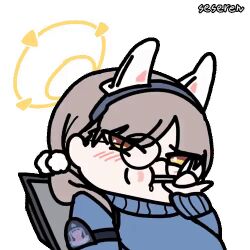 moe (blue archive) from blue archive by seseren