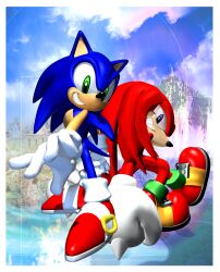 knuckles the echidna from sonic (series)